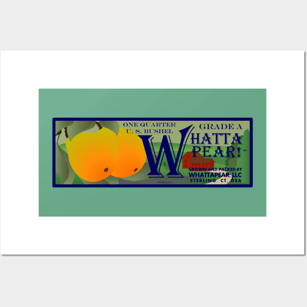 Whatta Pear Co. Wall Art by FunkilyMade